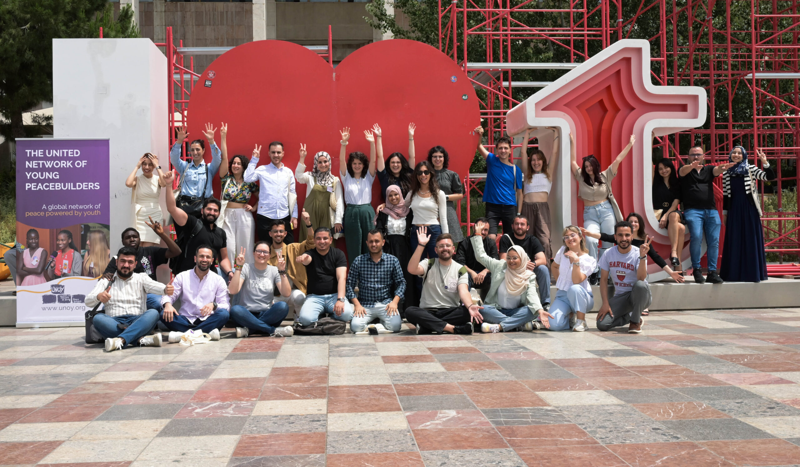 une 4-6, 2024 – Tirana, Albania Justice Call representatives Sarra Messaoudi and Khaled Emam joined the MENA-Europe Cross-Regional Forum, a collaborative event that brought together 30 young peacebuilders from the UNOY Network across Europe and the MENA region. Held from June 4-6, 2024, in Tirana, Albania, the forum provided a platform for knowledge exchange, cooperation, and the development of sustainable peacebuilding partnerships. Participants engaged in over 12 sessions covering topics such as advocacy, storytelling, digital protection, well-being, and resilience, aimed at equipping local peacebuilders with the skills needed to navigate regional challenges. Key Objectives of the Forum: Enhance Capacities: Strengthen skills through workshops, training, and knowledge sharing to empower effective peacebuilding within the UNOY network. Foster Cross-Regional Collaboration: Encourage connections among peacebuilders to exchange best practices and strategies across diverse cultures. Promote Sustainable Partnerships: Develop long-term individual and organizational partnerships to boost the stability and resilience of peacebuilding efforts. Design a Manifesto for Europe-MENA Solidarity: Create a strategic plan with concrete initiatives to foster enduring solidarity and collaboration between member organizations. The forum highlighted the importance of cross-regional cooperation, equipping young leaders to contribute to sustainable peace across Europe and the MENA region. #Peacebuilding #UNOYNetwork #JusticeCall